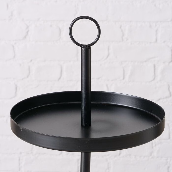 Detailbild-WN81sIA-large Etagere Samina 32cm schwarz