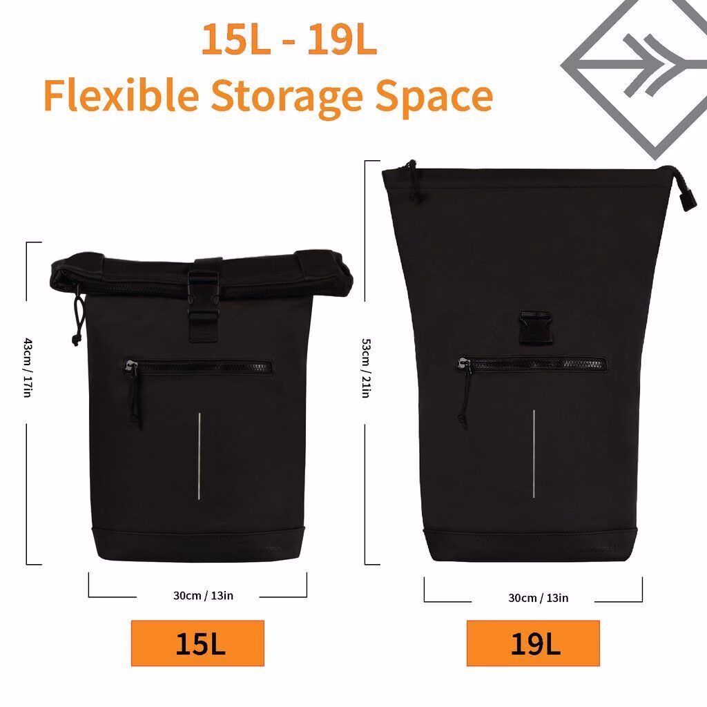 new-rebels-mart-rolltop-rucksack-schwarz-large-ii Mart - New York Rolltop Rucksack burgund metallic