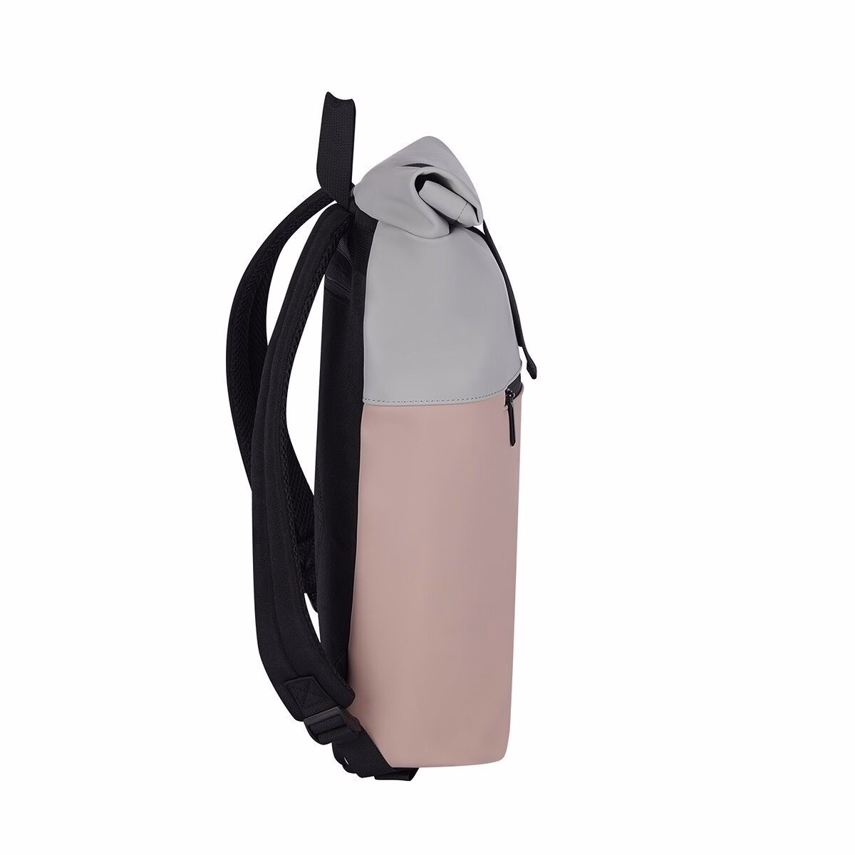 F214B7A25D516D07A5B90529F74CAECC6AE694E5 Fane - Montgomery Rolltop Rucksack altrosa/grau