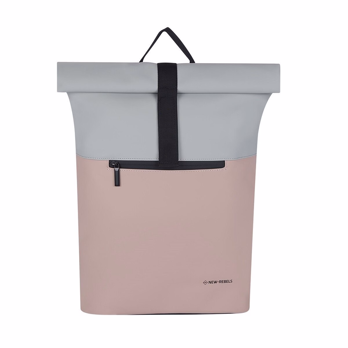 BE326259495A57A8FF4670A35382E96FB86DC011 Fane - Montgomery Rolltop Rucksack altrosa/grau