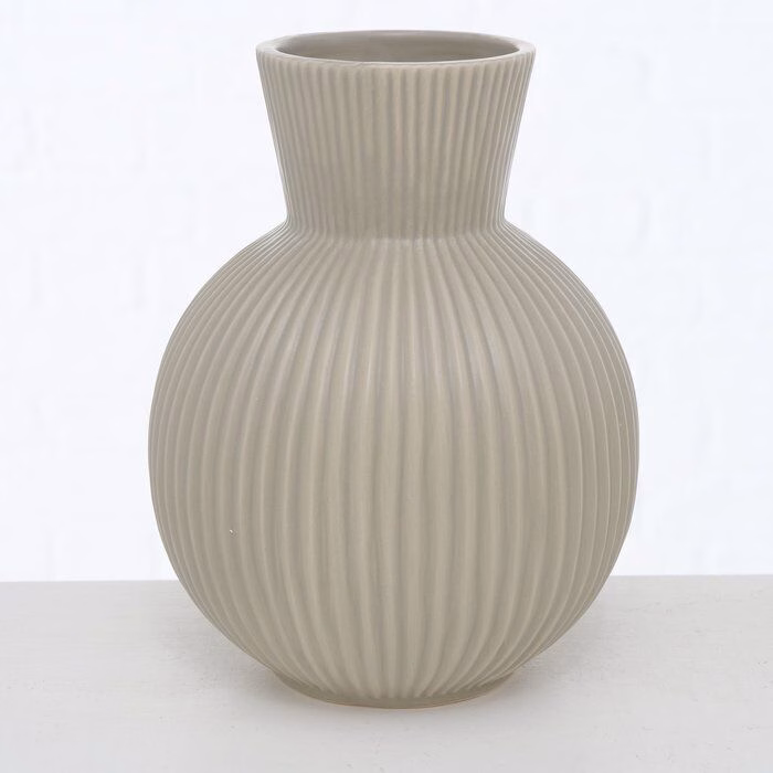 Vase Fezya 21cm Keramik beige