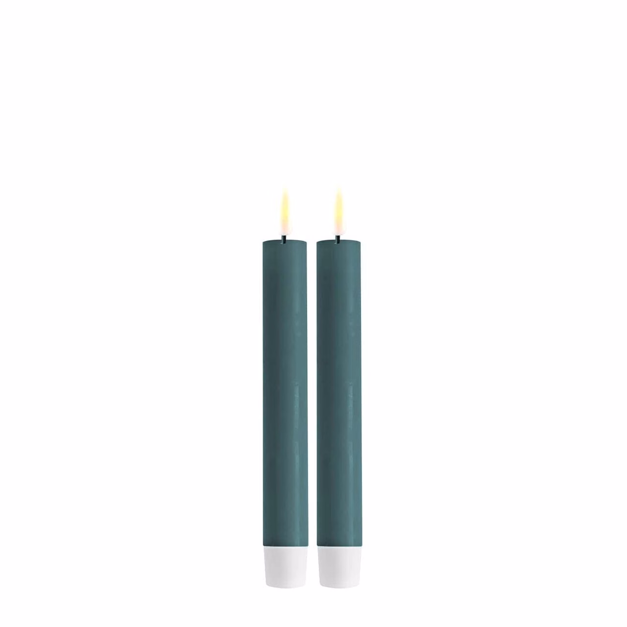 2021-RF-0344 Stabkerze LED 15 cm jade 2 Stück