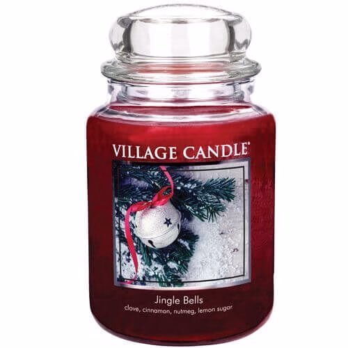 Yanke-Candle-Steglitz Village Candle Jingle Bells 645g