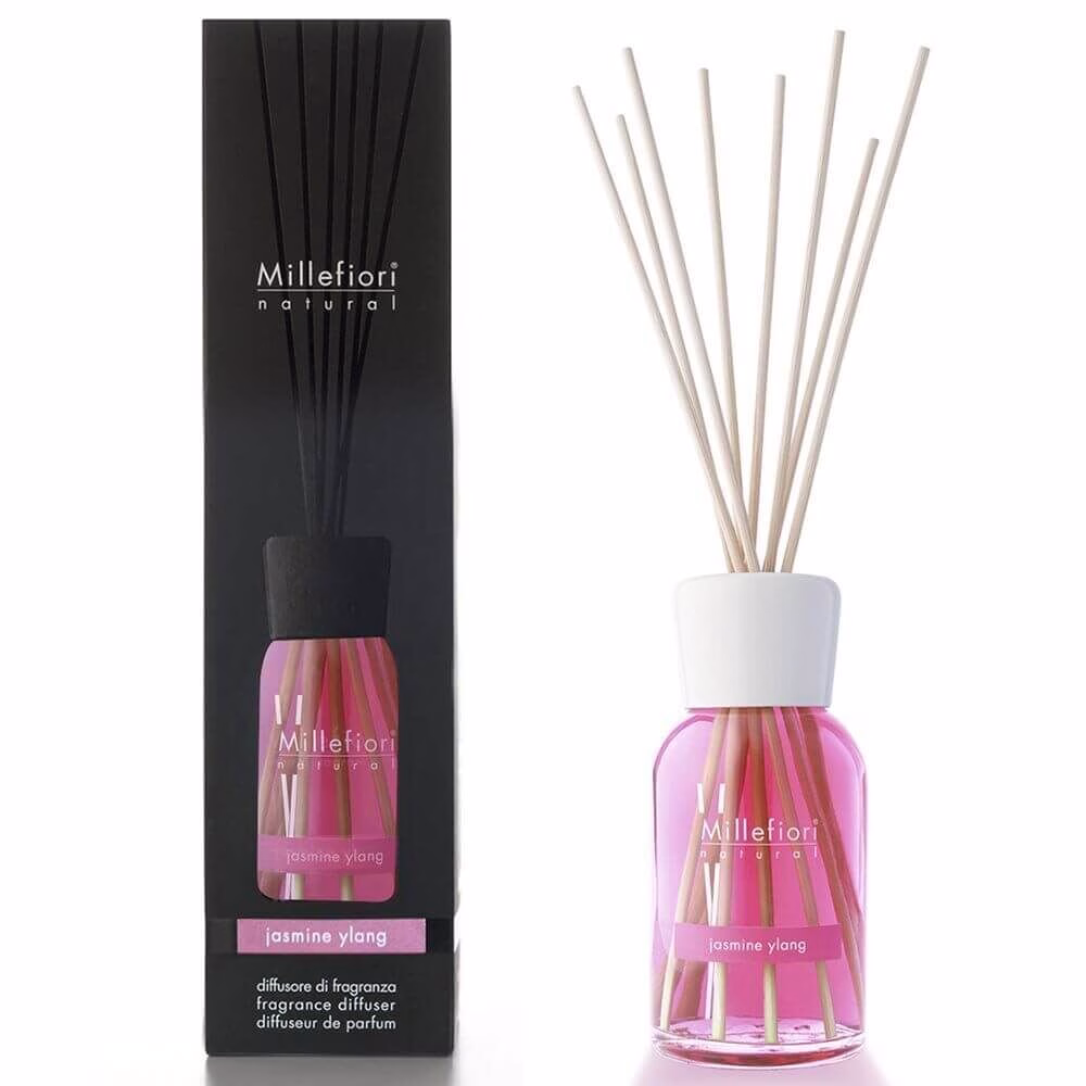 Jasmine Ylang - Natural Stick Diffuser 100ml - Millefiori