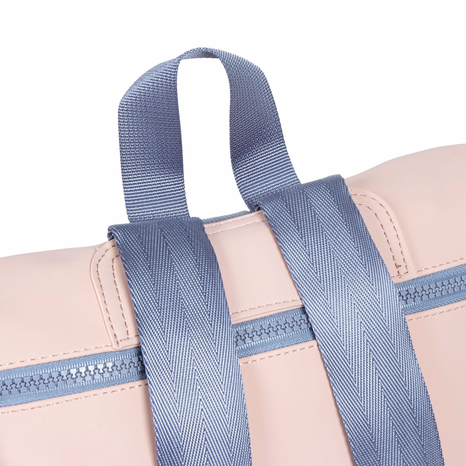 AciDfIsY Tim - Los Angeles Rolltop Mini Rucksack hellrosa/hellblau