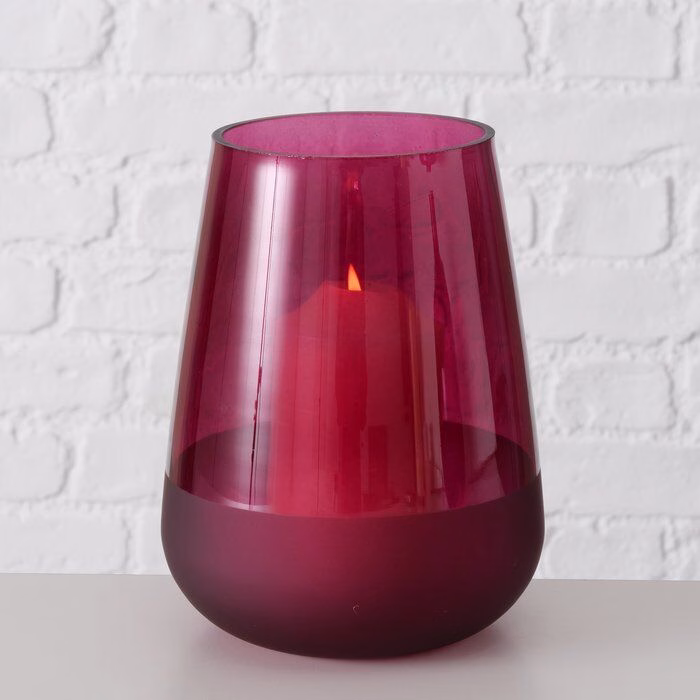 Windlicht Fury pink 20cm