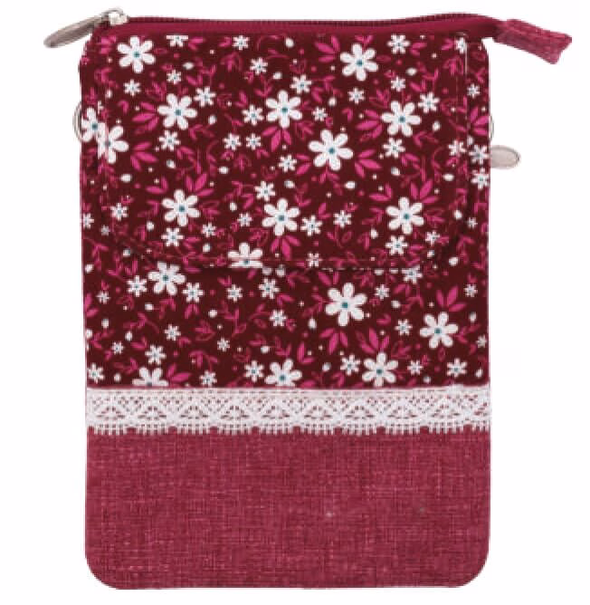 Patchwork Handtasche Umhängetasche (Berry 090)