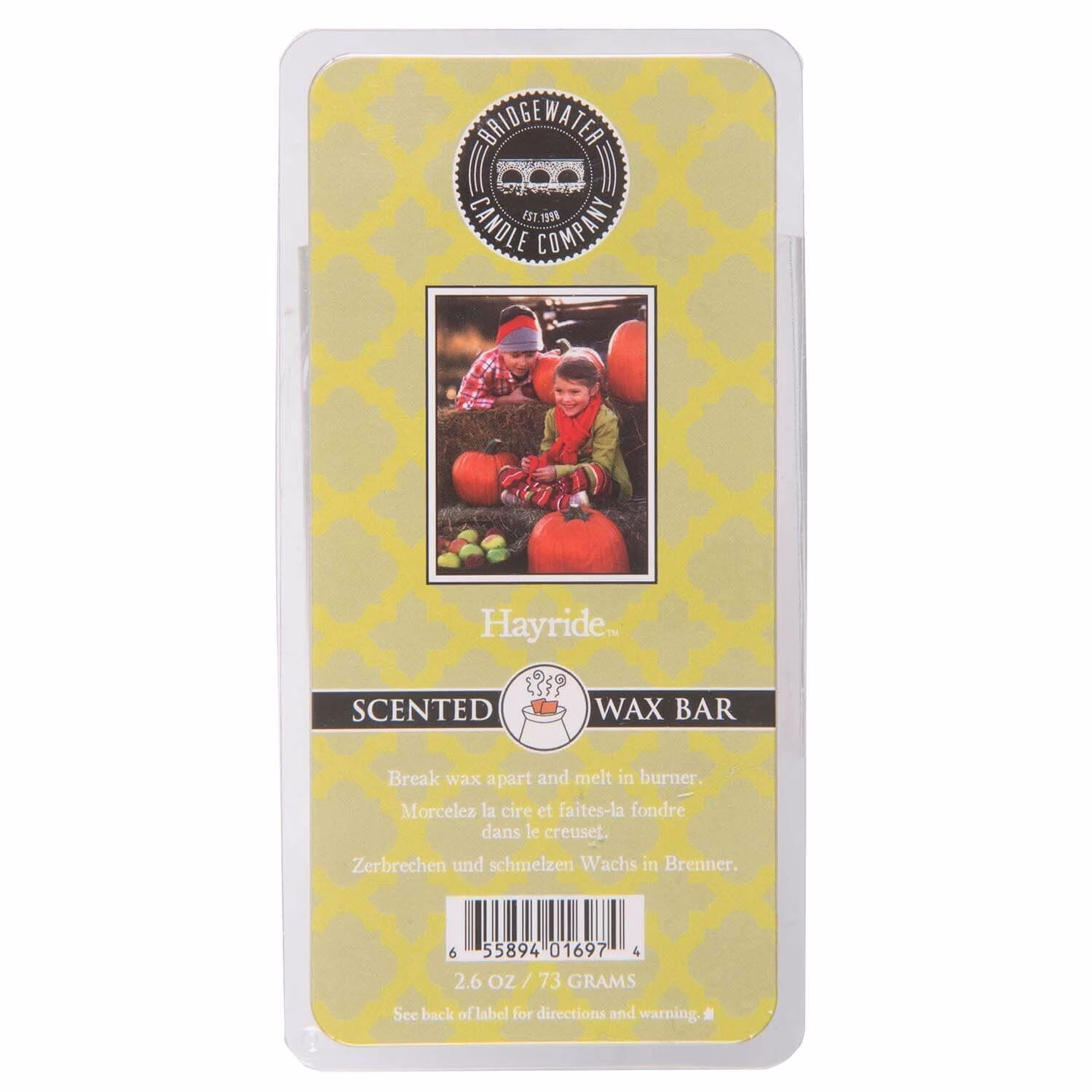 BW_Hayride_WaxBar_Front Hayride Wax Bar 73g
