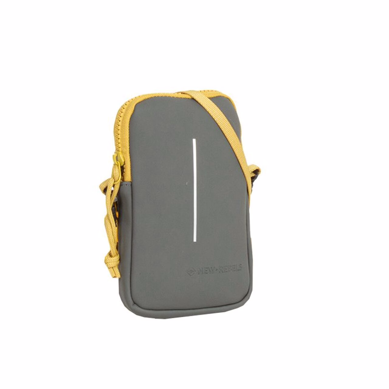 Tim - Philadelphia Handytasche anthrazit/ocker