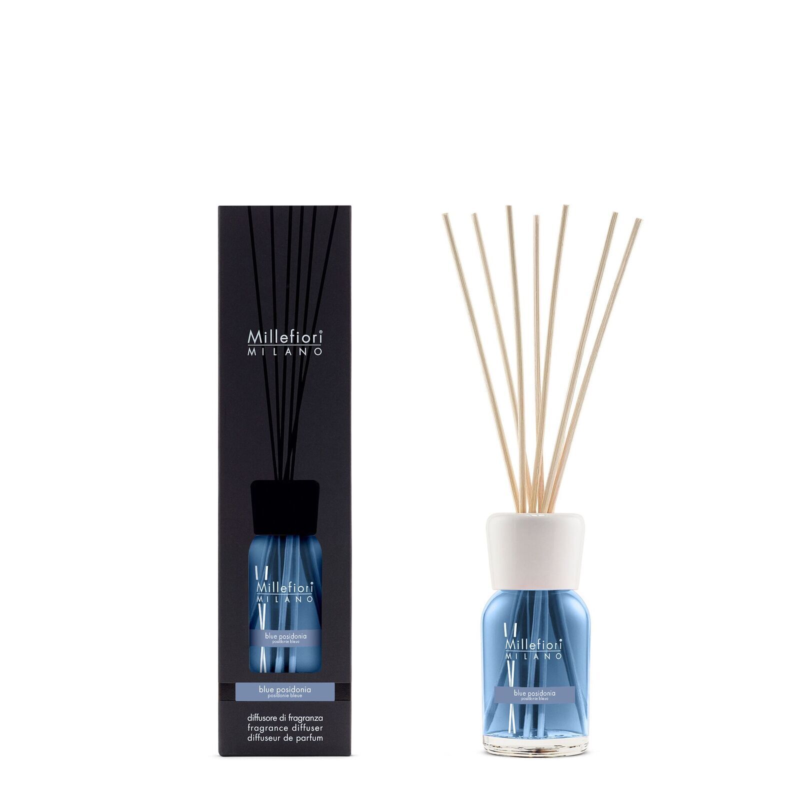 Blue Posidonia - Milano Reed Diffuser 100ml Weihrauch, Flasche