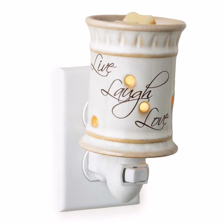 Live Laugh Love Duftlampe für die Steckdose