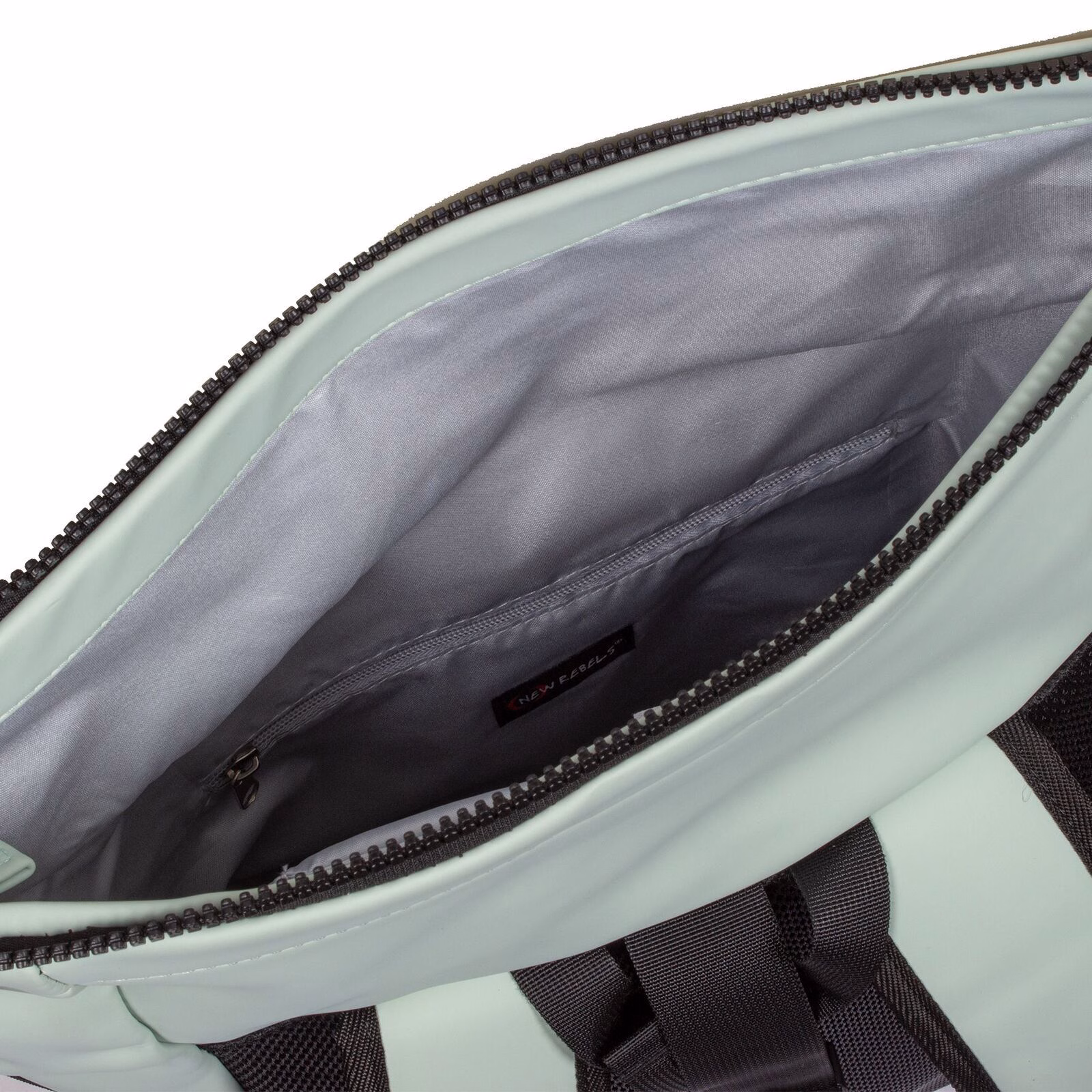 Mart - New York Rolltop Rucksack minzblau