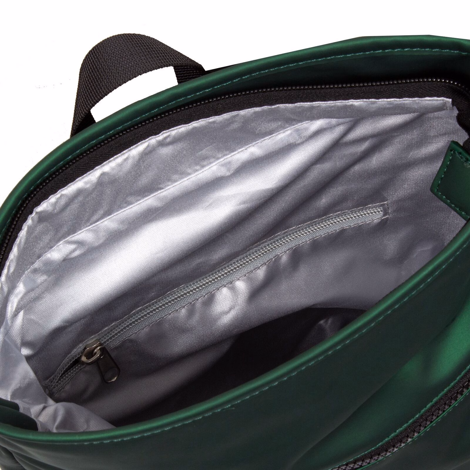 Mart - Los Angeles Rolltop Mini Rucksack grün metallic