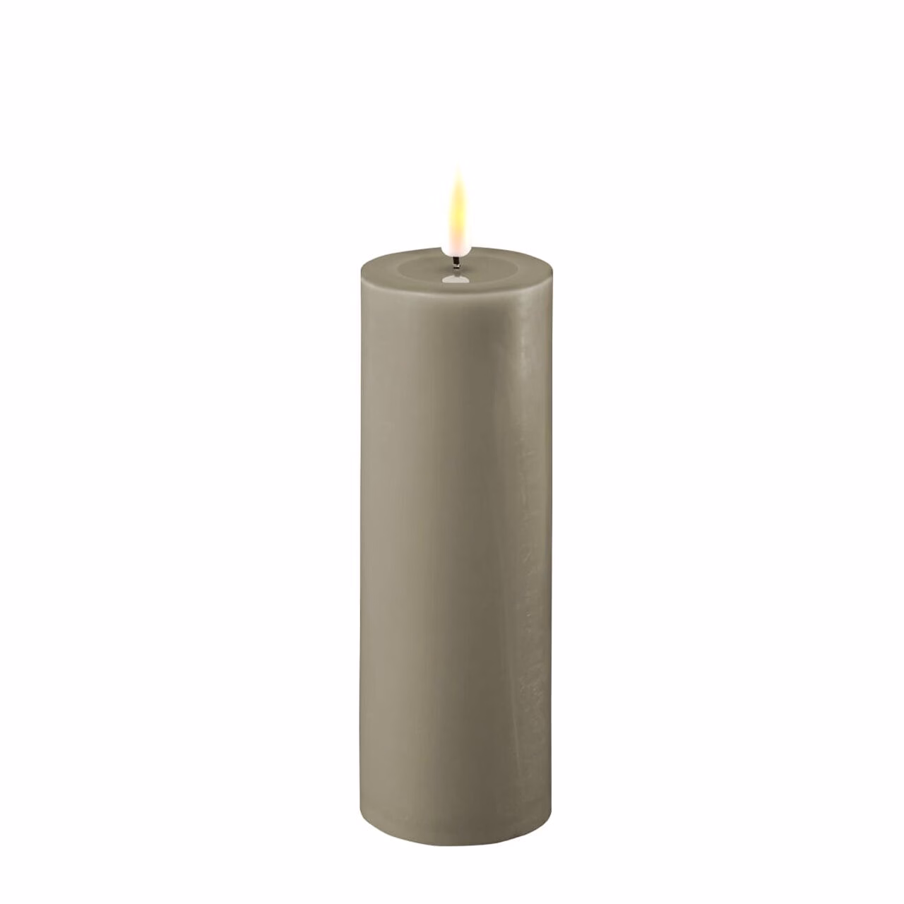 2021-RF-0279 Stumpenkerze LED sand 5 x 15cm