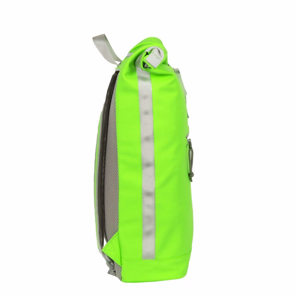 new-rebels-mart-neon-rolltop-laptop-rucksack-gruen-1 Mart - New York Rolltop Rucksack neon grün
