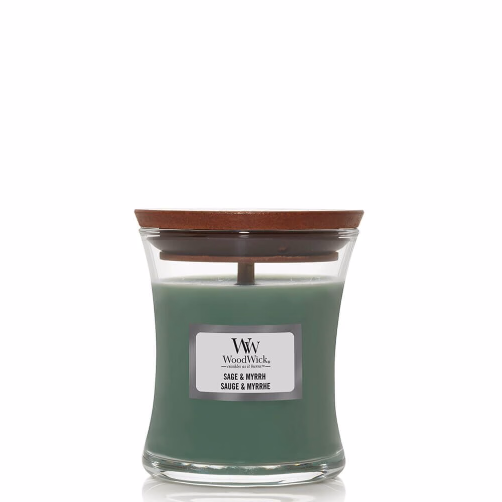 1666280E Sage & Myrrh 85g von Woodwick