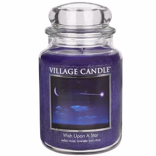 106326019 Village Candle Vanilla Wish Upon Star 645g