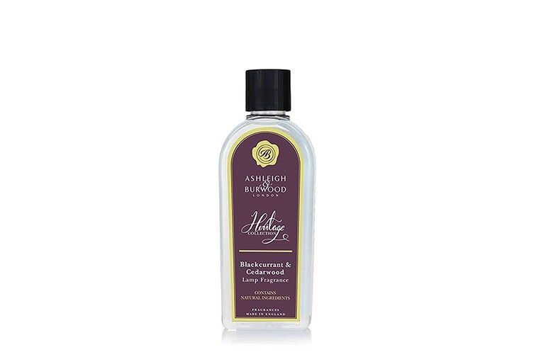 Blackcurrant & Cedarwood 500ml Duftlampenöl Nachfüller Flasche, Rasierwasser