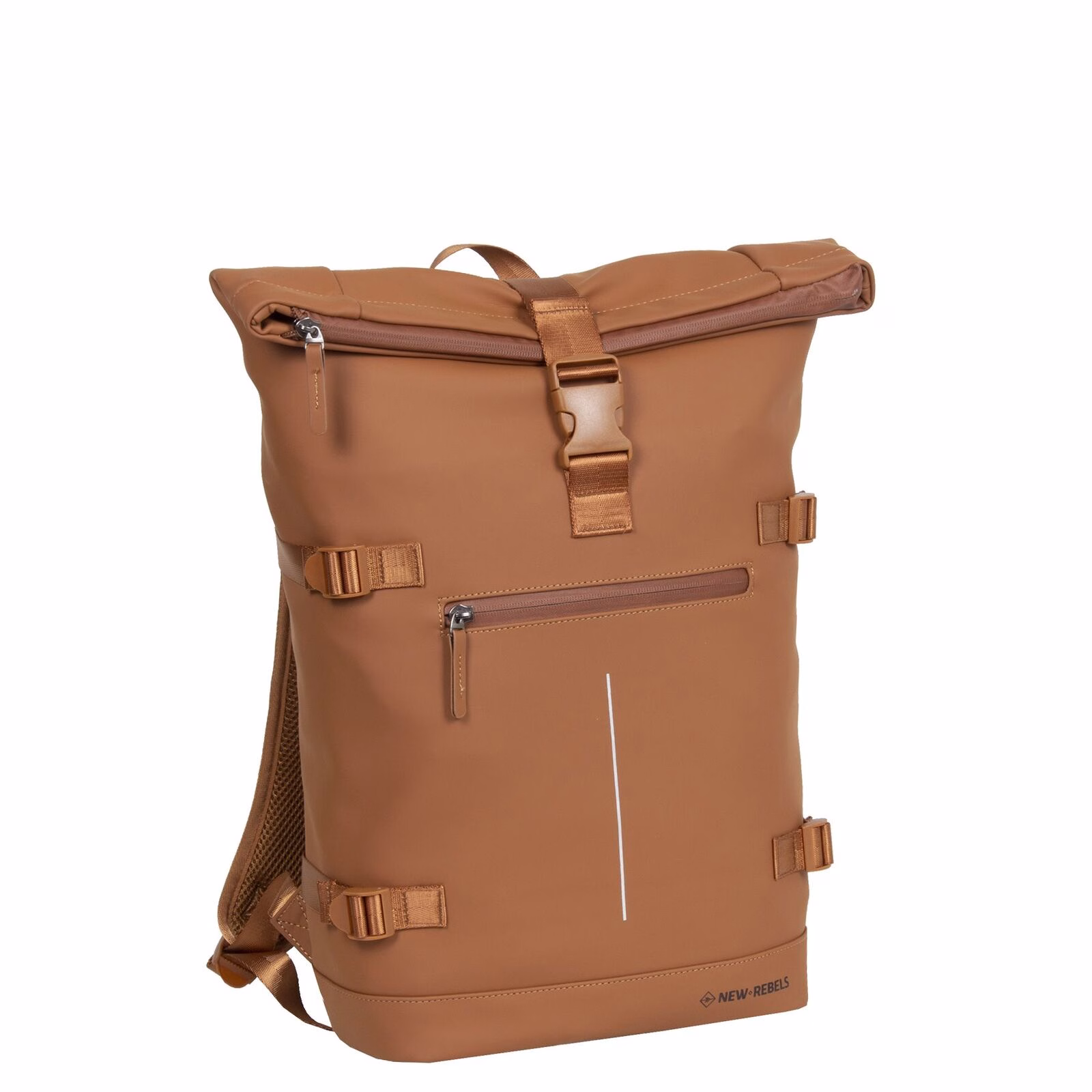 William - Riverside Rolltop Rucksack cognac