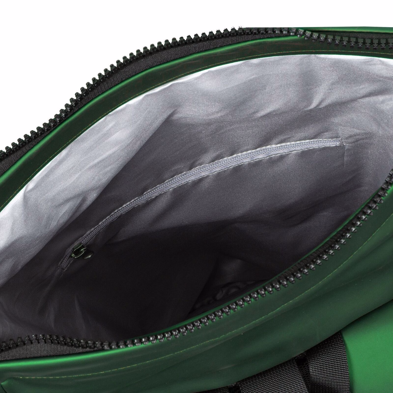 S9fVkidI Mart - New York Rolltop Rucksack grün metallic