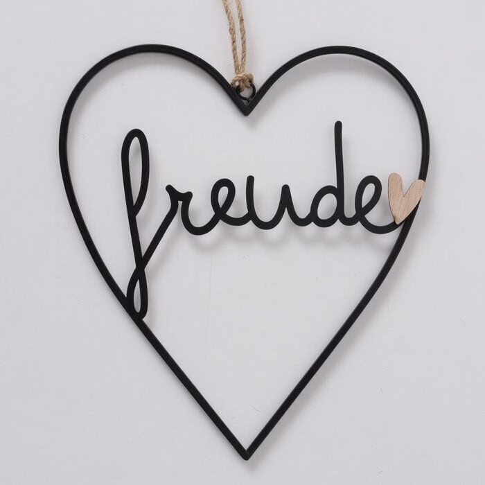 Einzelbild-Hgbfsad-large Dekohänger Trendy "Freude" 33cm