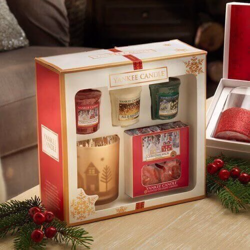 1568611_GB_2 The Perfect Christmas - 3 Votive & Halter + Teelichter