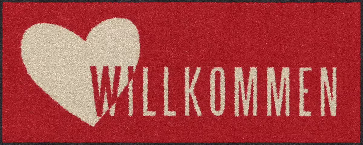 sld2403-030x075_herzlichst_rot-2_n_p Wohnmatte Herzlich Rot