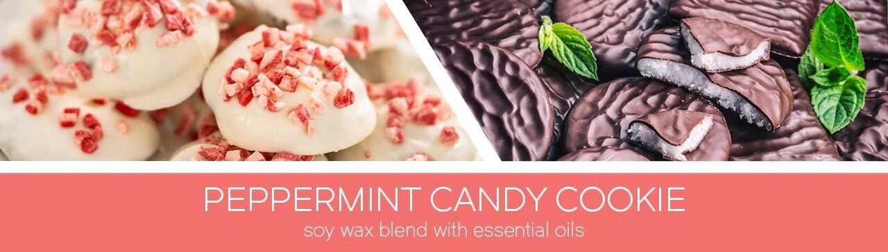 Peppermint Candy Cookie 411g (3-Docht)