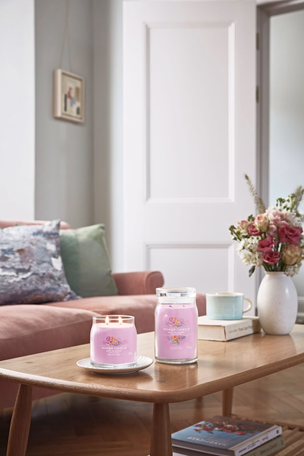 Hand Tied Blooms Signature Multiwick Tumbler 340g 5-Docht