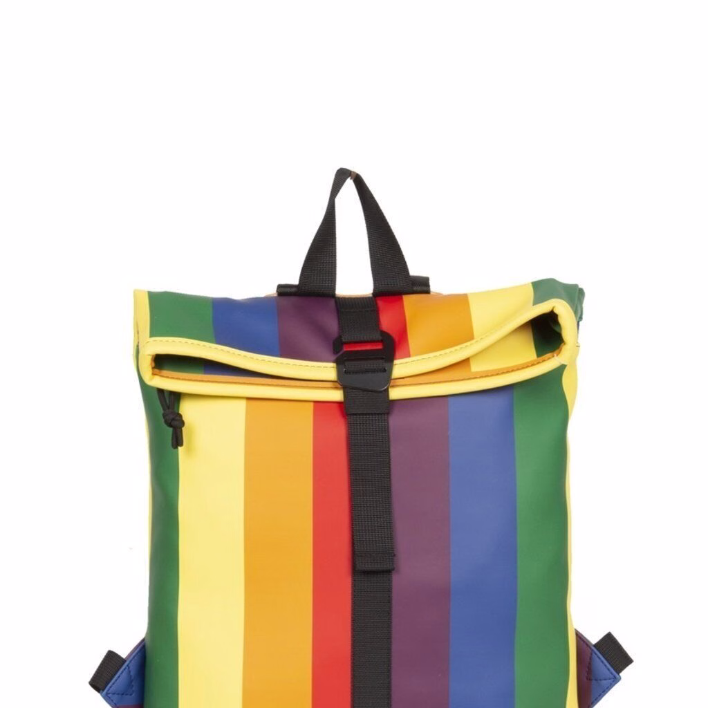 Mart - Los Angeles Rolltop Mini Rucksack rainbow