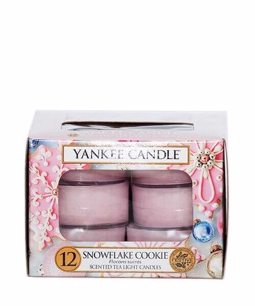 yankee_candle_snowflake_cookie_12st5594ff232297c Yankee Candle Teelichte Snowflake Cookie