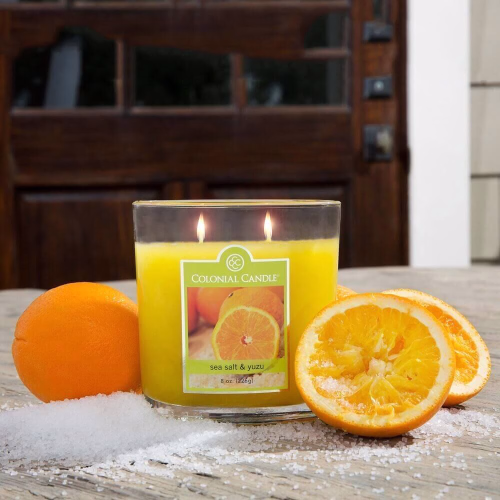 SeaYuzu Colonial Candle - Sea Salt &, Yuzu 226g