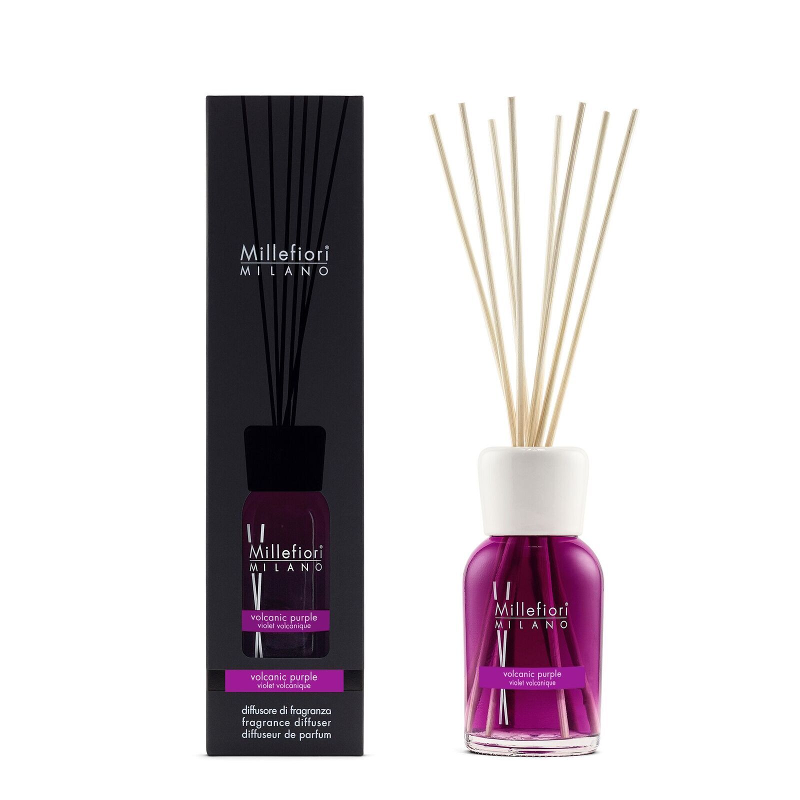Volcanic Purple - Milano Reed Diffuser 250ml Flasche, Kosmetik
