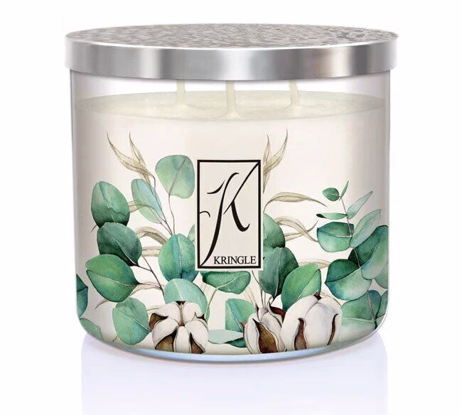 Eucalyptus & Cotton 396g Tumbler 3-Docht