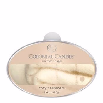 ccsnaps-17495594ff76e0ec0 Colonial Candle Cozy Cashmere Simmer Snaps 70g