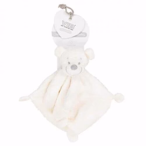 VIB-TWWG0002 Plüsch Monkey Doudoutuch Weiß