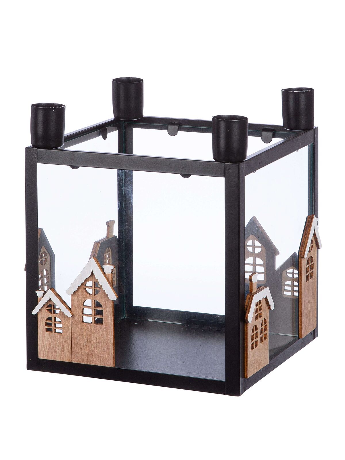 Kerzenhalter Winterschnee 25cm Kerzenhalter Winterschnee 25cm
