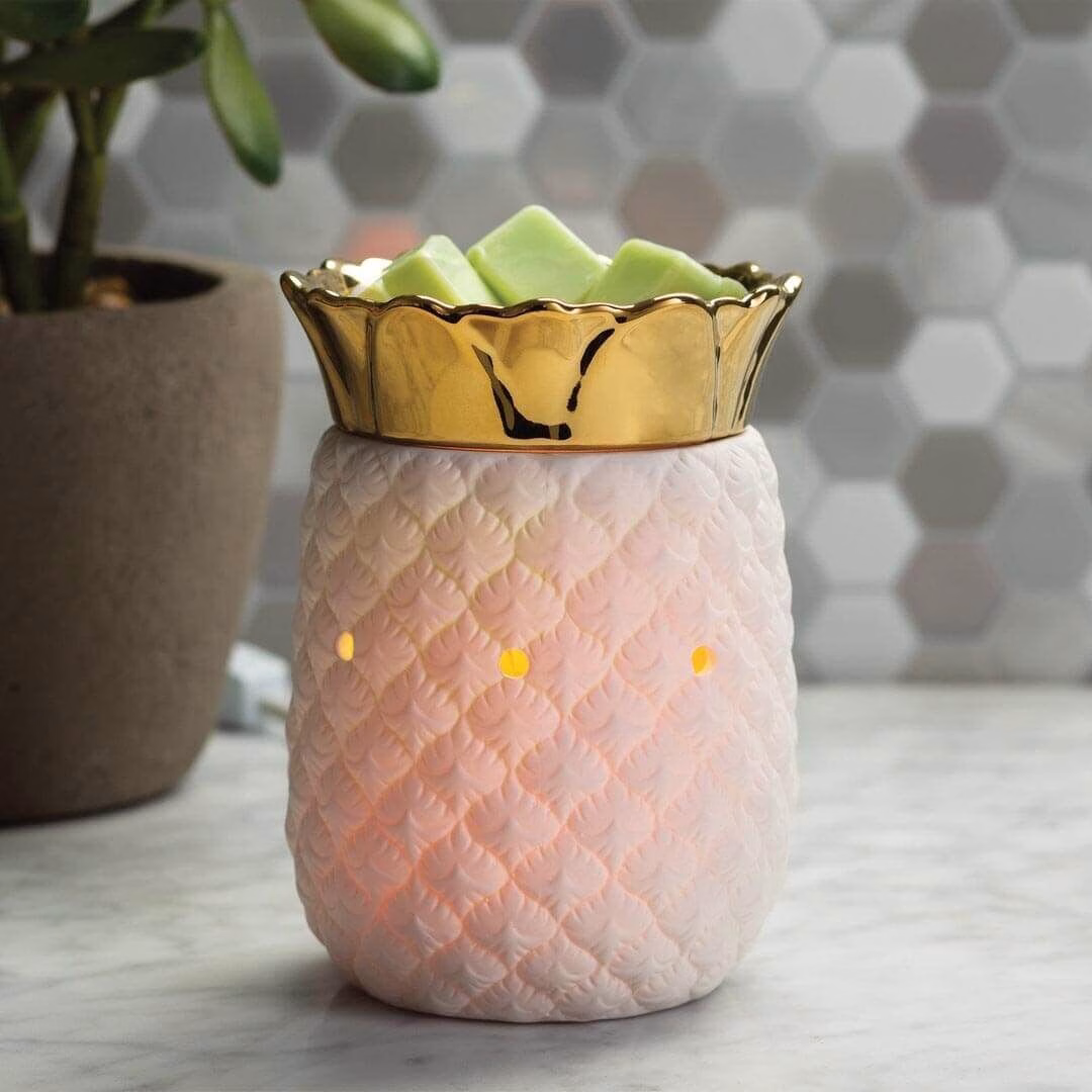 Candle Warmers White Pineapple Duftlampe elektrisch