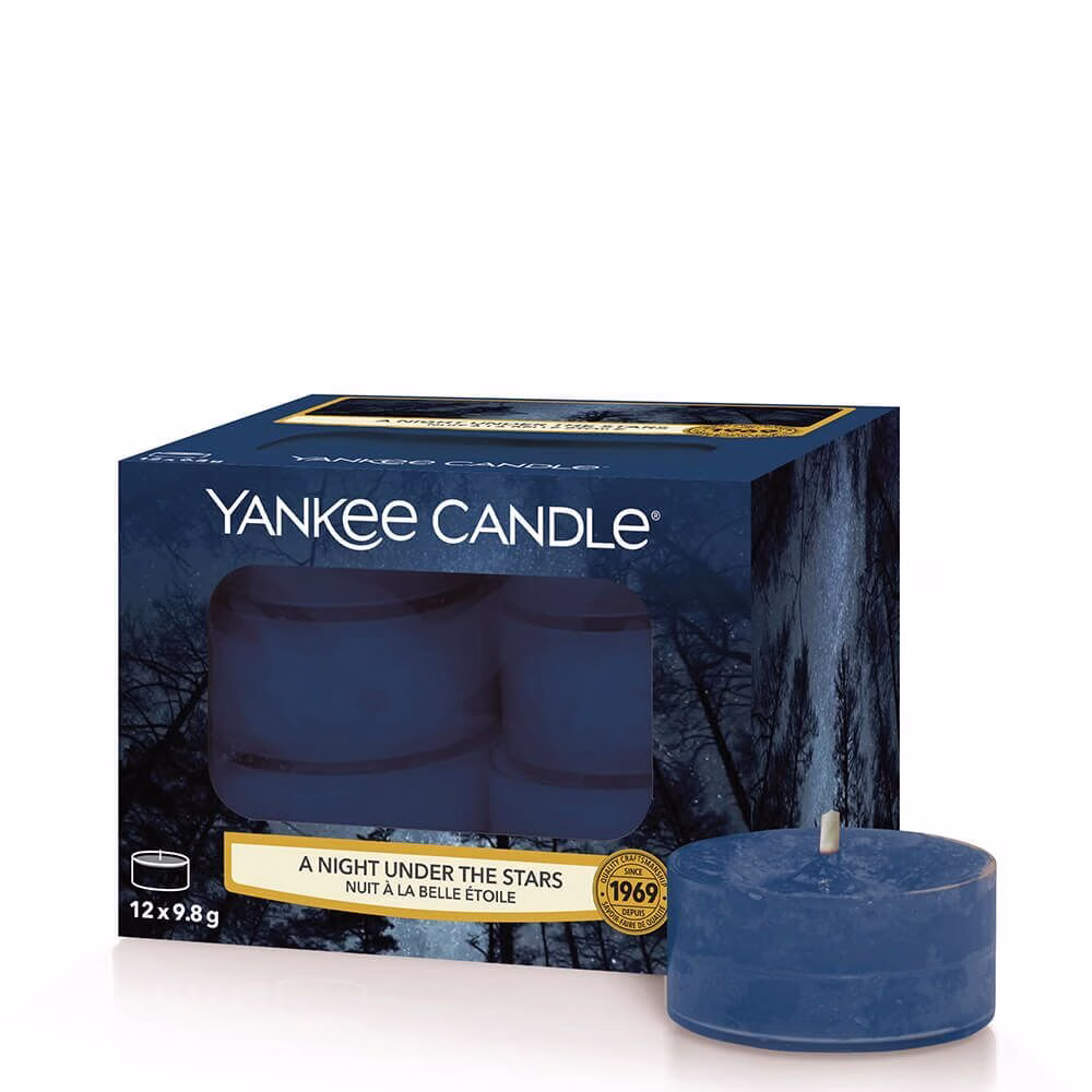 A Night Under The Stars 12 Teelichte von Yankee Candle