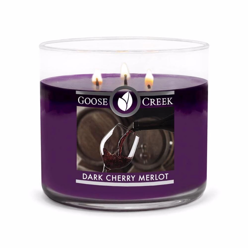 Goose-Creek-Candle-Dark-Cherry-Merlot-3-Docht Goose Creek Dark Cherry Merlot 411g 3-Docht Duftkerze