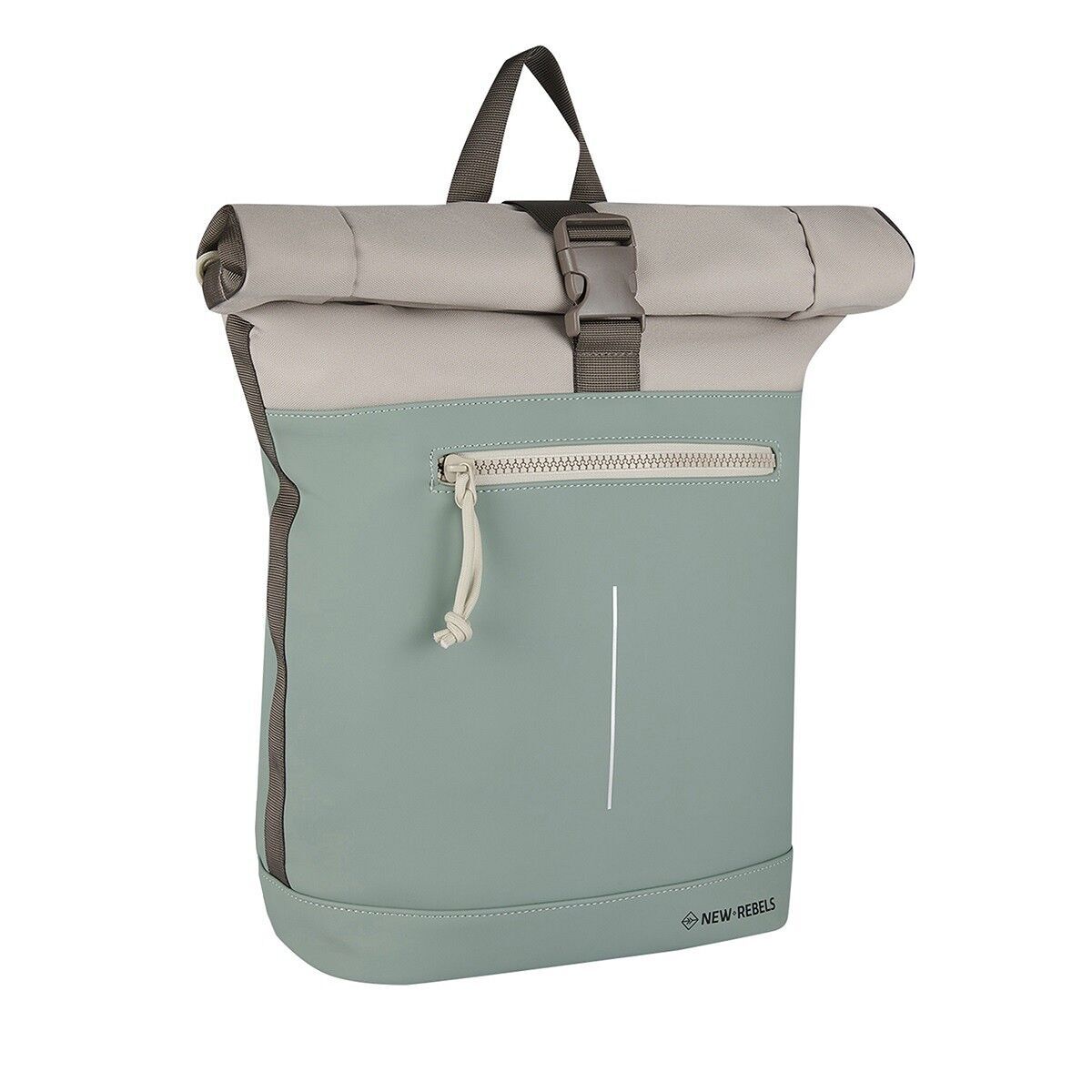 Backham - New York Rolltop Rucksack salie green