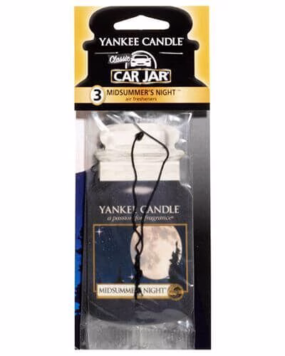 Yankee Candle - Car Jar Midsummers Night 3x Bonuspack