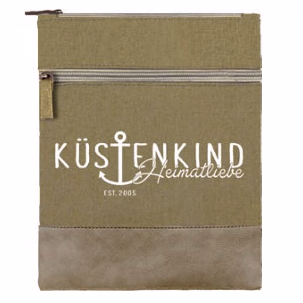 Canvas Crossbag 065 (Küstenkind sand)