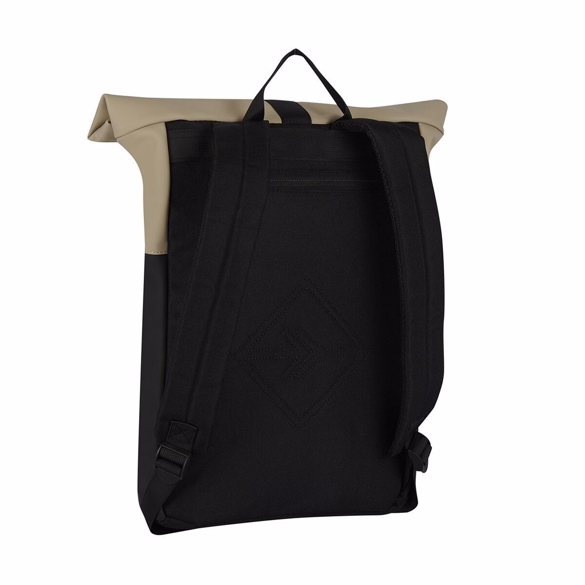 Fane - Montgomery Rolltop Rucksack 18L schwarz/beige