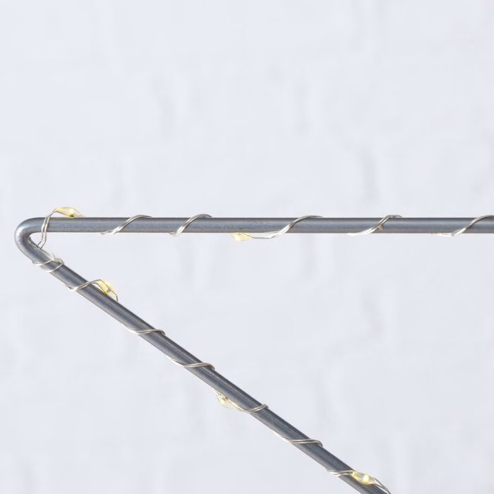 Detailbild-0kkHLInu-large Leuchtstern Elvira 50cm LED silber