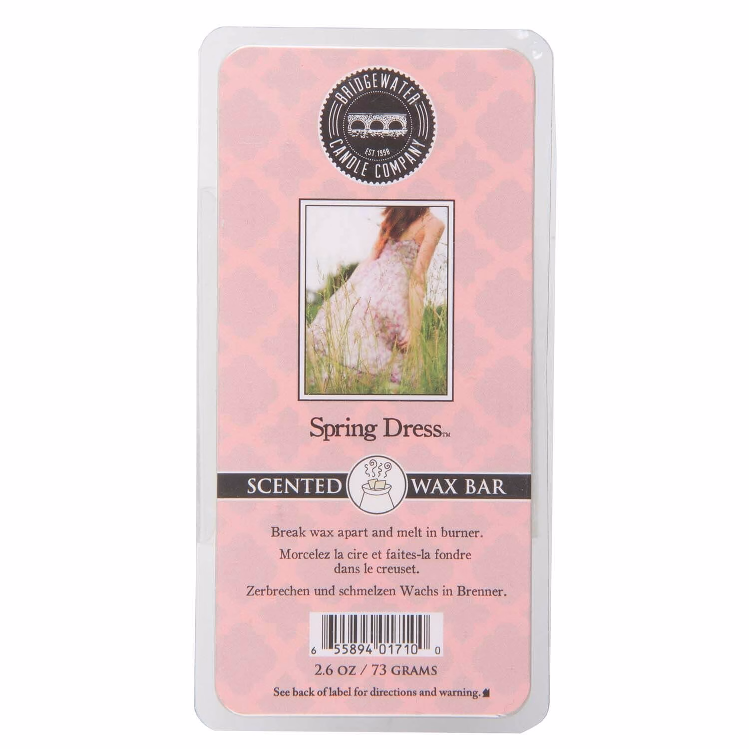 BW_SpringDress_WaxBar_Front Spring Dress Wax Bar 73g