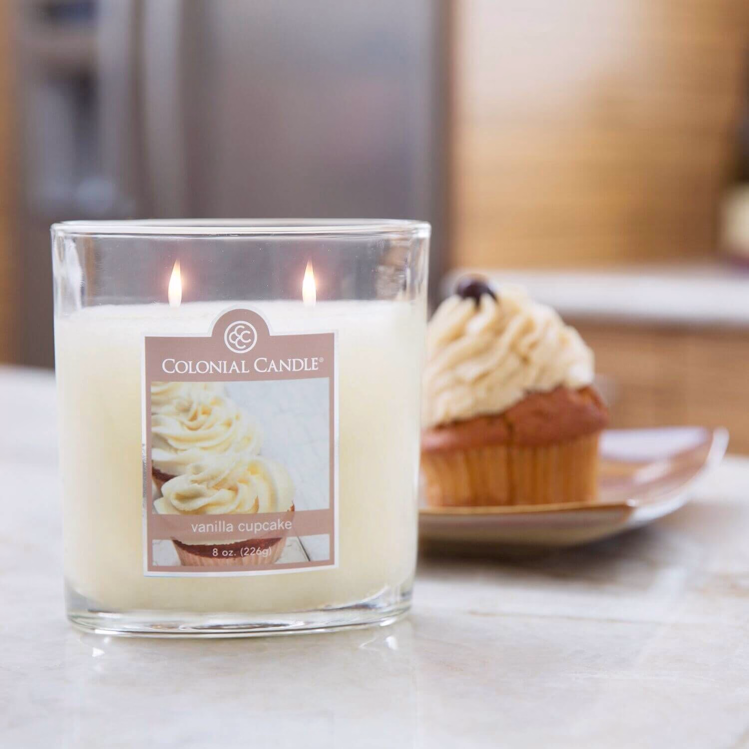 CupCake Colonial Candle Vanilla Cupcake 623g