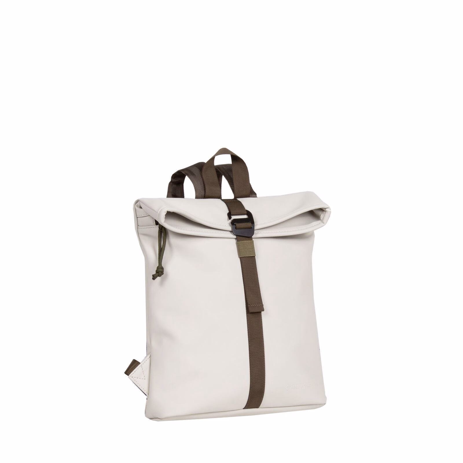 Tim - Los Angeles Rolltop Mini Rucksack beige/olive