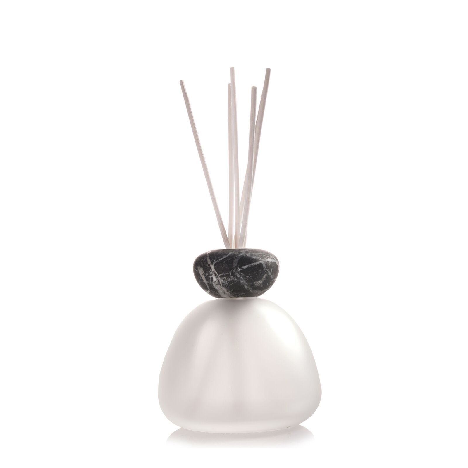 Marmorglas Reed Diffuser satiniert schwarz