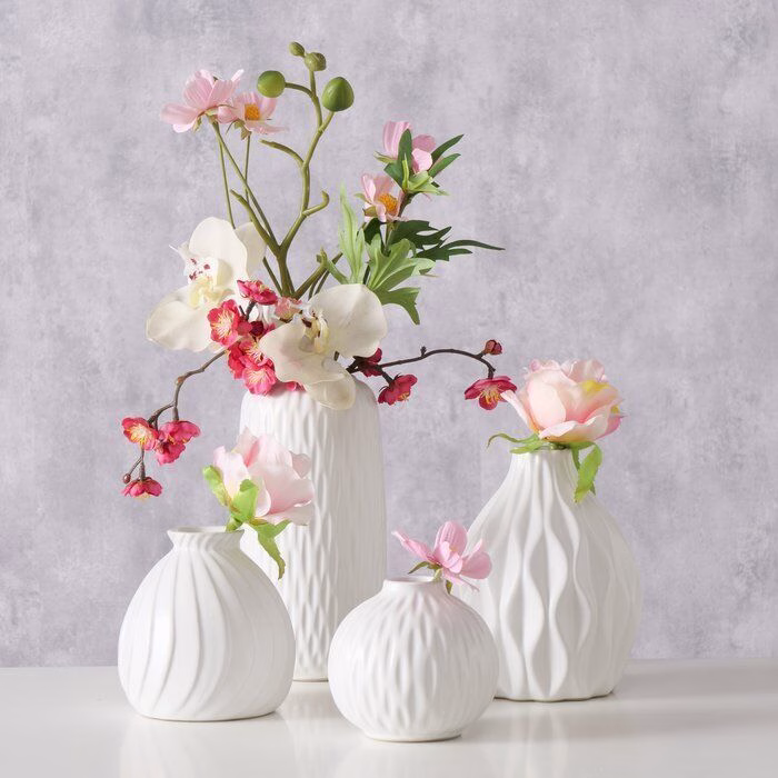 Ambientebild-vIbDPHGk-large Vase Zalina Porzellan weiß 16cm